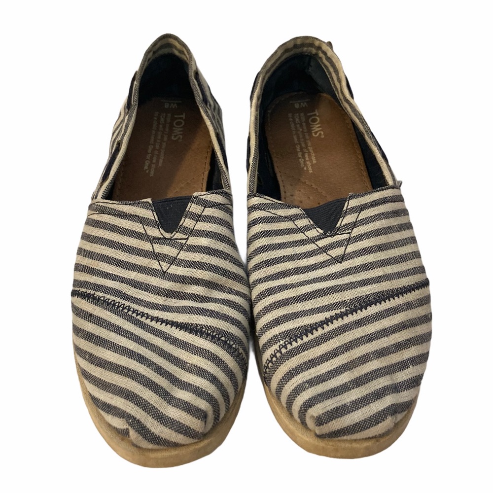 Tom’s Bimini Stitchouts. Womens size W8